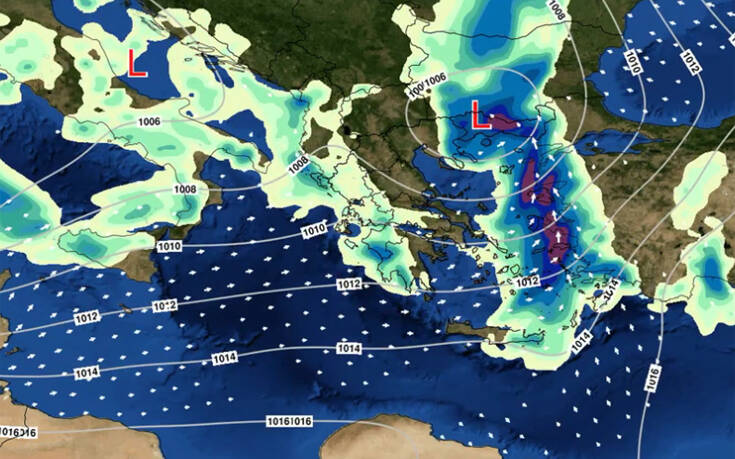 Κακοκαιρία σε δυο κύματα έως τις 14 Δεκεμβρίου &#8211; Η εξέλιξη του καιρού σε βίντεο