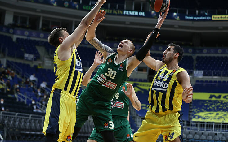Euroleague: Κατάρρευση του Παναθηναϊκού στο ντεμπούτο Κάτας – Βαριά ήττα από τη Φενέρ