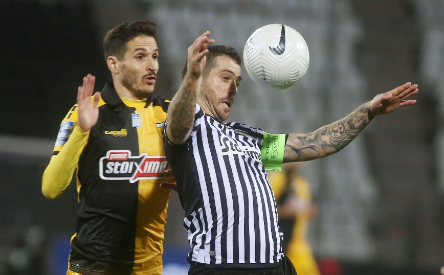 ΠΑΟΚ &#8211; ΑΕΚ: 2-2 στο 70ο λεπτό ο Βιεϊρίνια