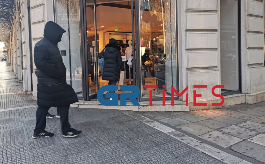 Άνοιξαν τα εμπορικά καταστήματα στη Θεσσαλονίκη &#8211; Δείτε εικόνες