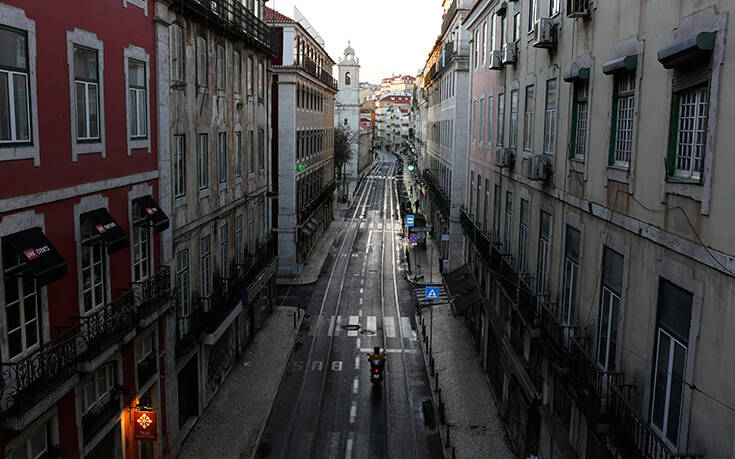 Παρατείνεται το lockdown στην Πορτογαλία τουλάχιστον έως τα μέσα Μαρτίου