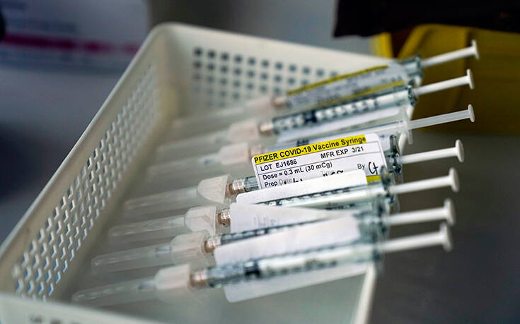 Εμβόλιο κορονοϊού: Η Pfizer περιμένει φέτος έσοδα τουλάχιστον 15 δισ. δολάρια
