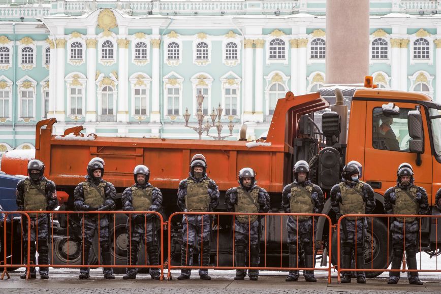 Ρωσία: Πάνω από 500 συλλήψεις σε διαδηλώσεις υπέρ του Ναβάλνι
