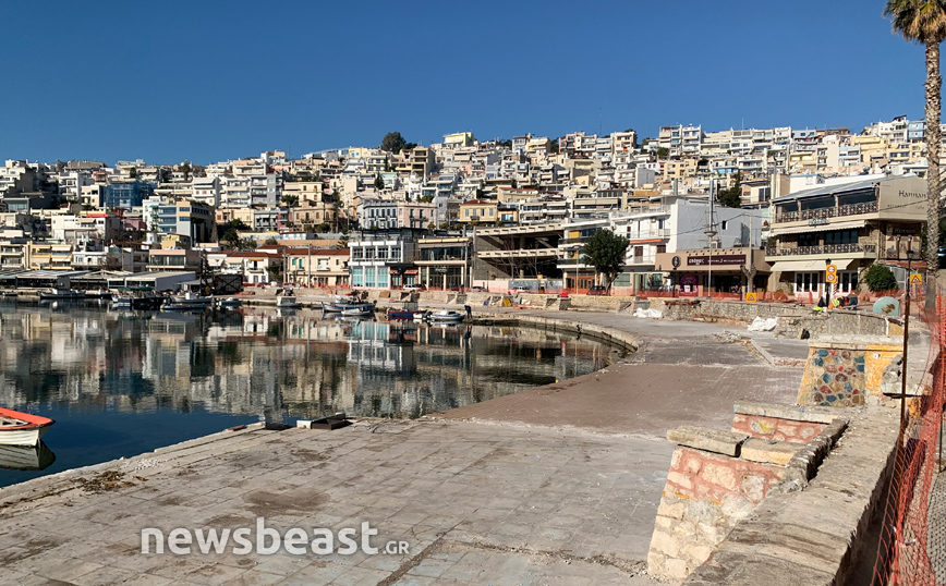 Την νέα, εντελώς διαφορετική, εικόνα του άρχισε να αποκαλύπτει το Μικρολίμανο