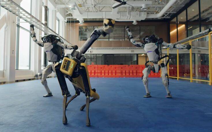 Με χορό αποχαιρέτησαν το 2020 τα ρομπότ της Boston Dynamics