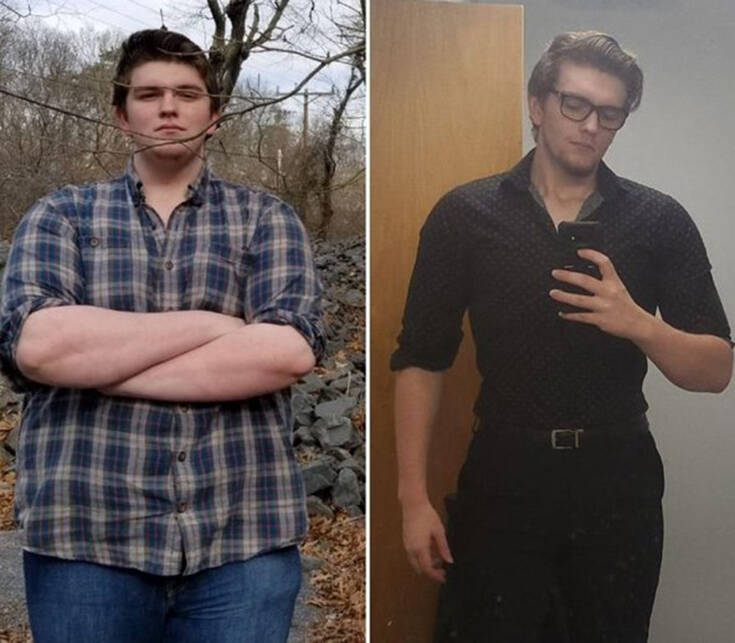 Το εντυπωσιακό πριν και μετά ανθρώπων που έχασαν κιλά