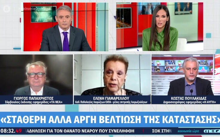 Γιαμαρέλλου: Το click away είναι ασφαλές – Τα πράγματα δείχνουν ότι υπάρχει μια σταθερή αλλά αργή βελτίωση