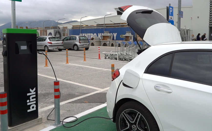 Στρατηγική Συνεργασία Blink Charging Hellas-Praktiker Hellas-Globalsat