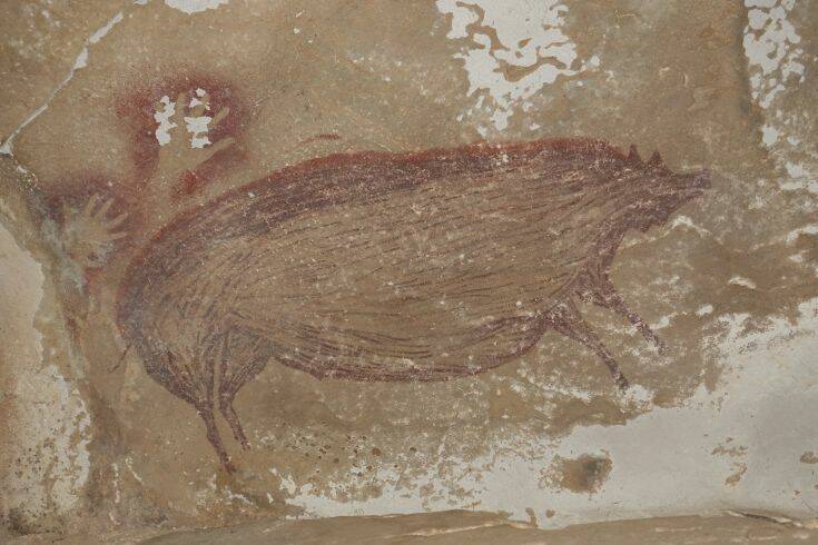 Έργο τέχνης ηλικίας 45.500 ετών: Βραχογραφία ανακαλύφθηκε σε σπήλαιο στην Ινδονησία &#8211; Αναζητείται ο δημιουργός