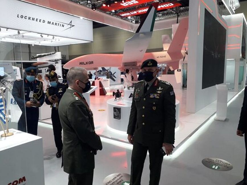 Ο αρχηγός του Γενικού Επιτελείου Εθνικής Άμυνας Κωνσταντίνος Φλώρος στα Ηνωμένα Αραβικά Εμιράτα