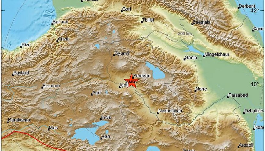Αρμενία: Ισχυρή σεισμική δόνηση έπληξε την πρωτεύουσα Γερεβάν &#8211; Ένας τραυματίας