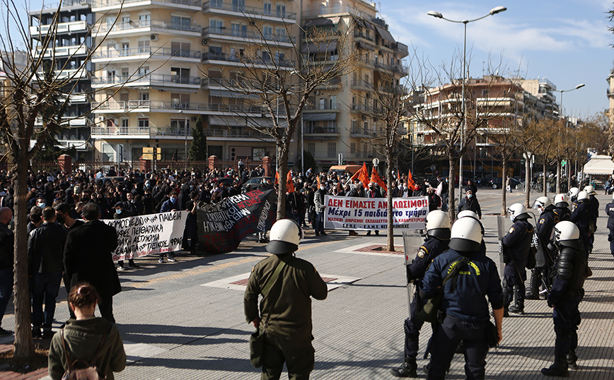 Θεσσαλονίκη: Προσαγωγές για επεισόδια μετά τη φοιτητική πορεία