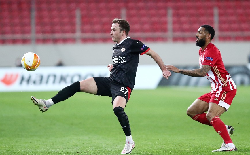 Ολυμπιακός – Αϊντχόφεν: 2-2 στο 38′ ο Ζάχαβι