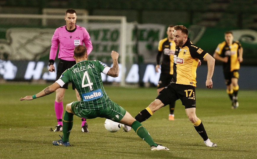 Παναθηναϊκός &#8211; ΑΕΚ: 1-0 στο 58&#8242; ο Βέλεθ