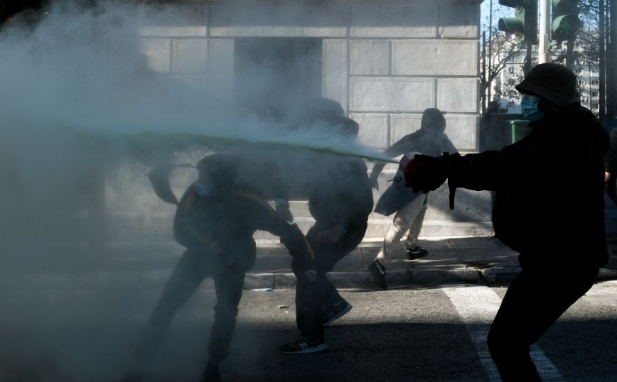 Στις 24 οι συλλήψεις στο πανεκπαιδευτικό συλλαλητήριο