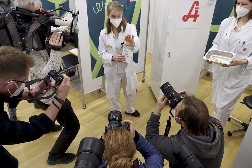 Αυστρία: Ξεπέρασαν ήδη τις 500.000 οι εμβολιασμοί κατά του κορονοϊού στη χώρα