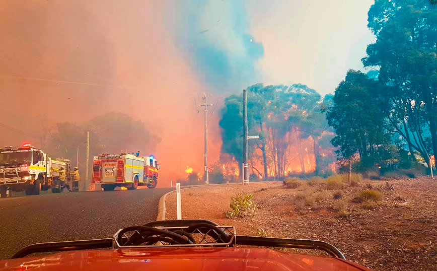 Υπό έλεγχο μία από τις επτά φωτιές στο Περθ της Αυστραλίας