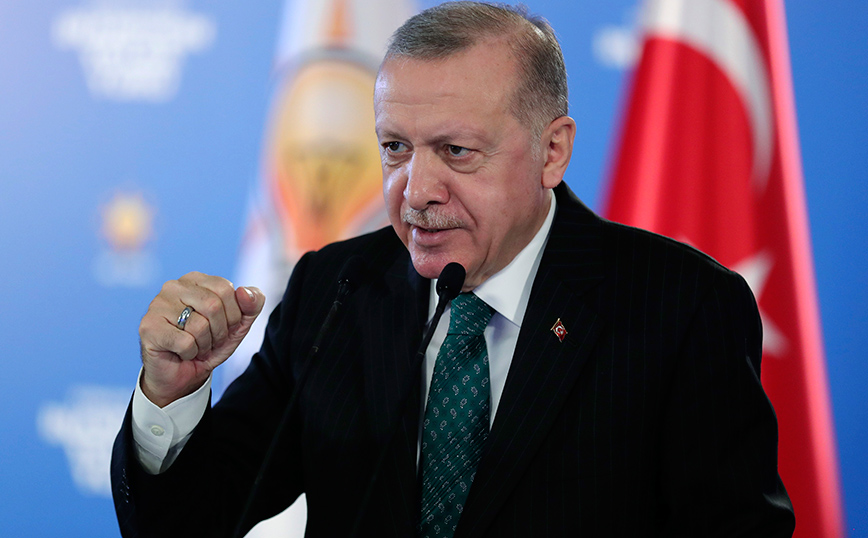 Ερντογάν: «Τρίτοι» παρεμβαίνουν στις υποθέσεις της Τουρκίας