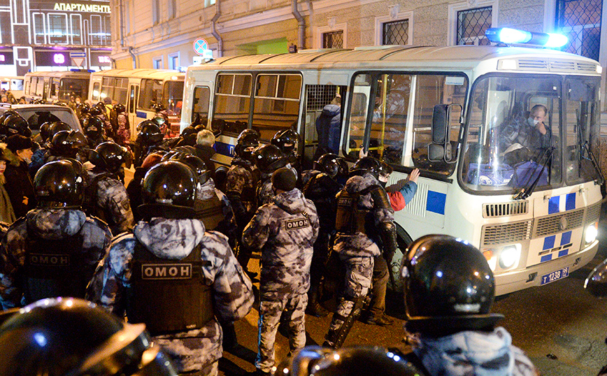 Η Ρωσία απέλασε τρεις διπλωμάτες με την κατηγορία ότι συμμετείχαν σε διαδηλώσεις υπέρ του Ναβάλνι