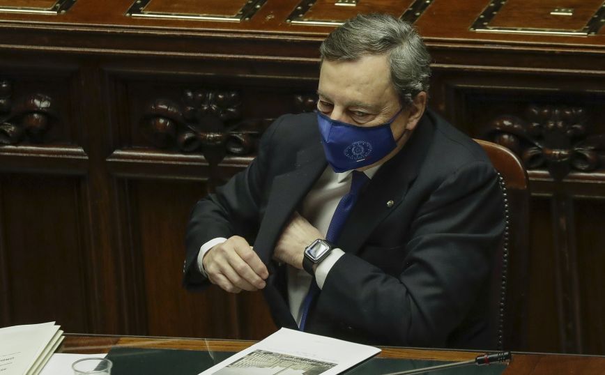 Η κυβέρνηση Ντράγκι έλαβε και την ψήφο εμπιστοσύνης της Ιταλικής Βουλής