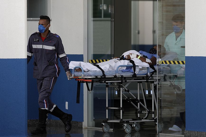 Βραζιλία: Πέμπτη συνεχόμενη μέρα με πάνω από 1.300 θανάτους και περισσότερα από 60.000 κρούσματα εντός 24ώρου