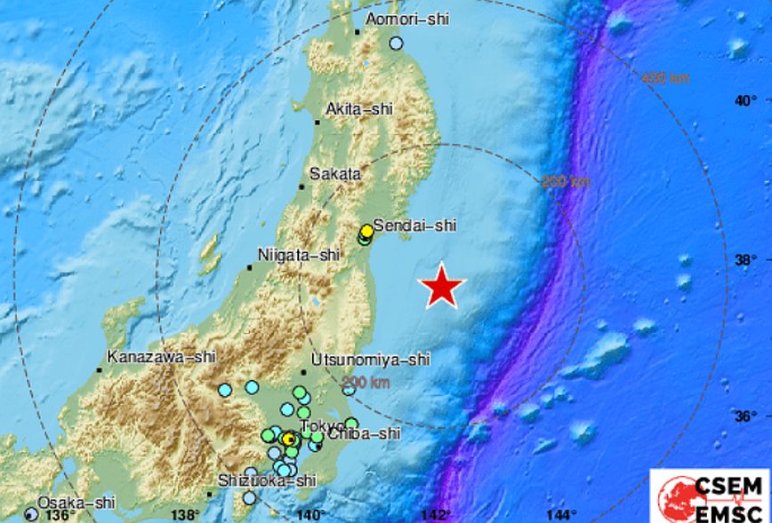Ιαπωνία: Δεκάδες τραυματίες και διακοπές ρεύματος από τον ισχυρό σεισμό