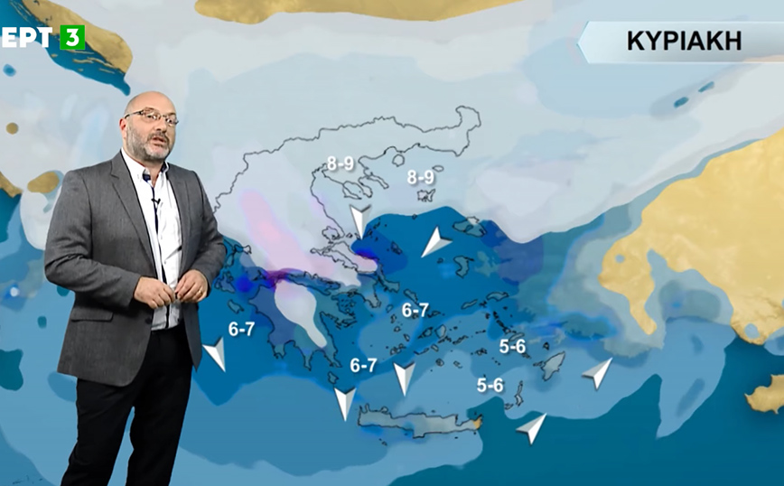 Σάκης Αρναούτογλου: Πότε θα ντυθεί στα «λευκά» η Αθήνα &#8211; «Έχουμε χρόνια να δούμε τέτοια βαρυχειμωνιά»