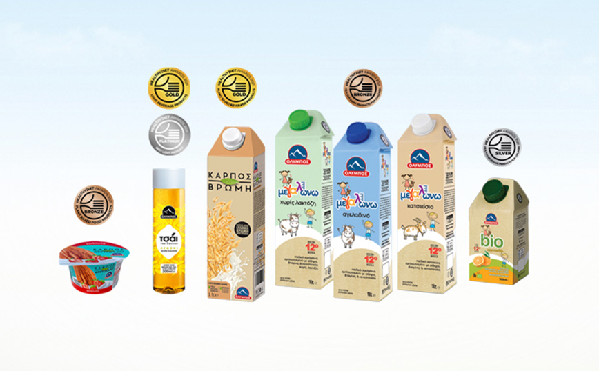 Διακρίσεις για την ΟΛΥΜΠΟΣ στα Healthy Diet Awards 2021