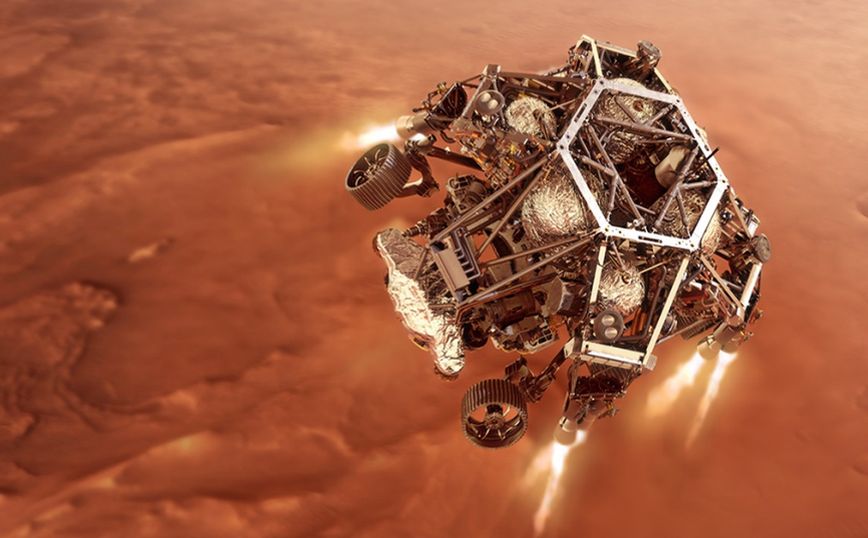 Τα «επτά λεπτά τρόμου» της NASA: Τολμηρή προσεδάφιση στον Άρη θα επιχειρήσει απόψε το ρομποτικό ρόβερ «Perseverance»
