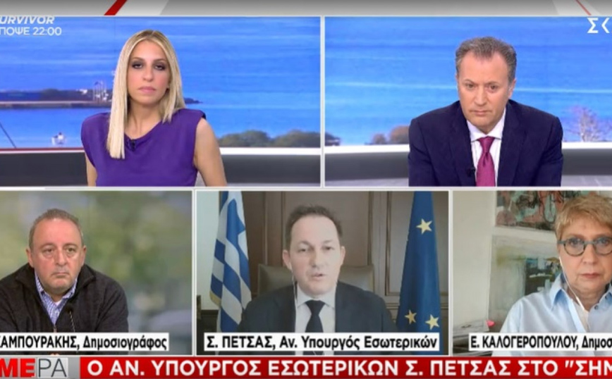 Πέτσας: Το Πάσχα θα είμαστε καλύτερα, θα έχει εμβολιαστεί μεγάλο μέρος του πληθυσμού