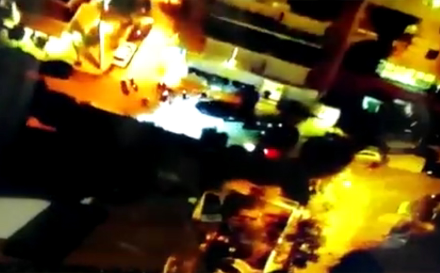 Επεισόδια στη Νέα Σμύρνη: Βίντεο από drone με τις μολότοφ και το κυνηγητό