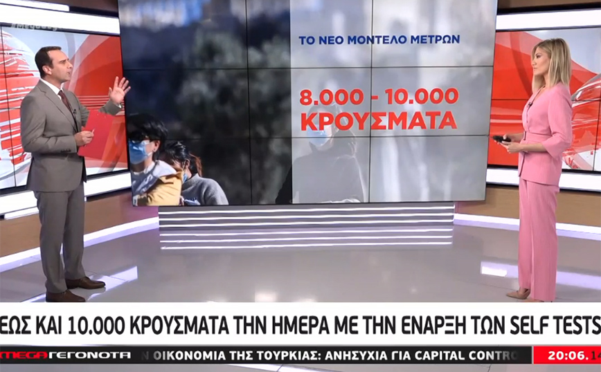 Αλλάζει το μοντέλο διαχείρισης του κορονοϊού: Ο ρόλος των self tests, τα 8.000 κρούσματα και τα μέτρα αποσυμπίεσης