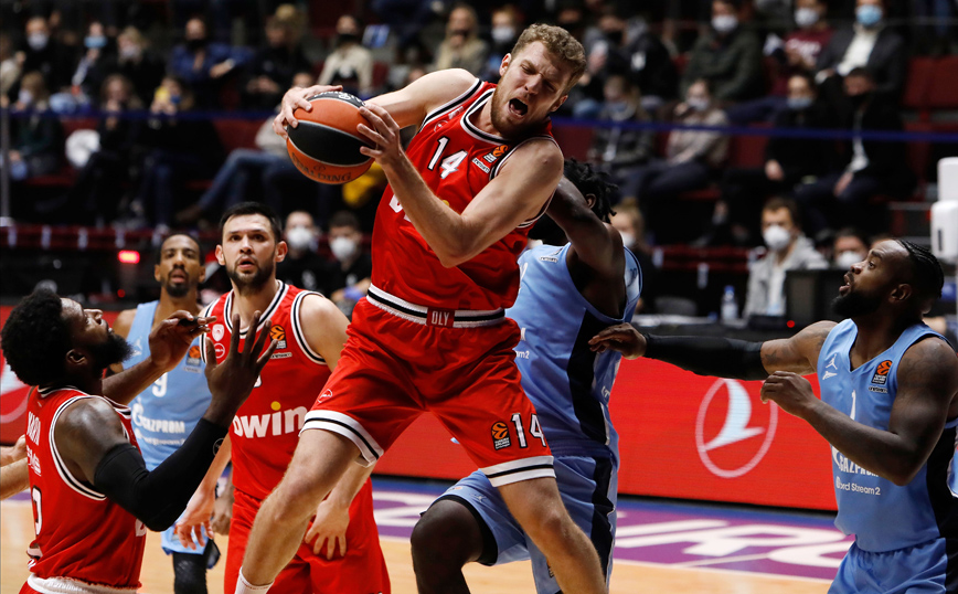 Euroleague: Για το γόητρο ο Ολυμπιακός επί της Ζενίτ