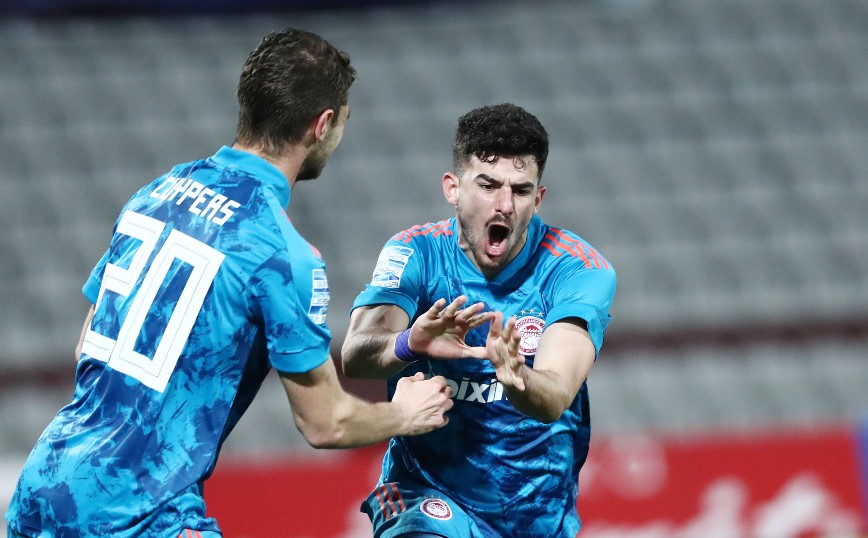 ΑΕΛ – Ολυμπιακός 1-3: Νίκη και +16 με το τέλος της κανονικής περιόδου