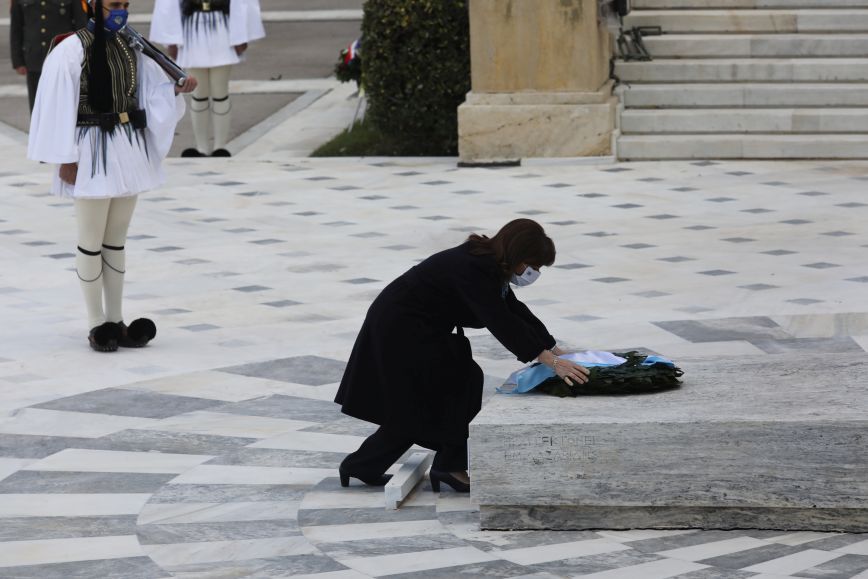 Σακελλαροπούλου: H μεγαλύτερη δύναμη του Έθνους μας βρίσκεται στην ενότητα και την αλληλεγγύη