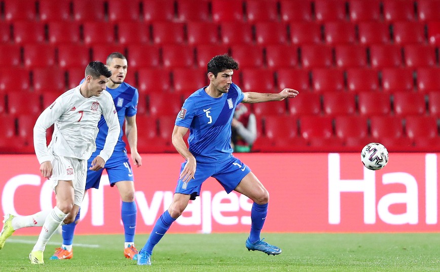 Ισπανία – Ελλάδα: 1-1 στο 56′ ο Μπακασέτας