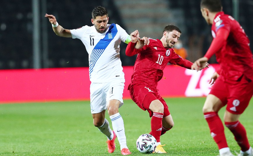 Ελλάδα – Γεωργία 1-1: Ισοπαλία – πισωγύρισμα μετά τον βαθμό με την Ισπανία