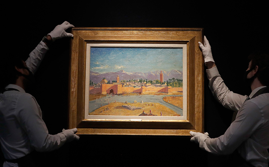 Αντζελίνα Τζολί: Πούλησε 11,5 εκατομμύρια δολάρια πίνακα του Τσώρτσιλ &#8211; Η ιστορία του έργου, το Μαρόκο και ο Ρούσβελτ