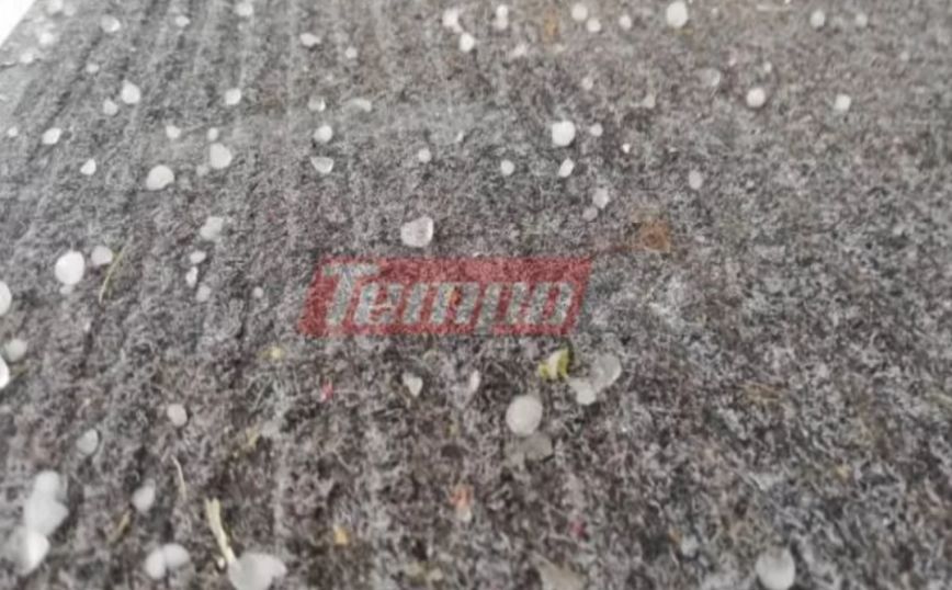 Καθαρά Δευτέρα: Έριξε χαλάζι στην Πάτρα και χάλασε τα σχέδια για πέταγμα του χαρταετού