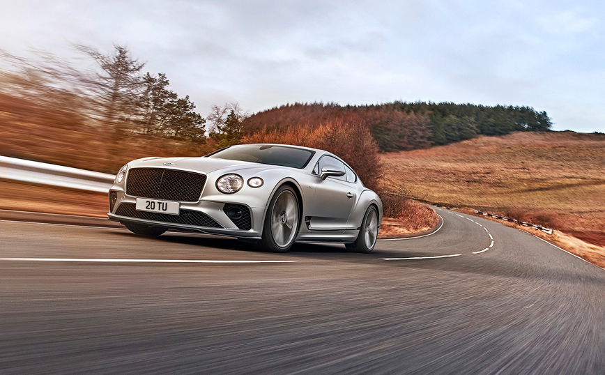 Φωτογραφίες από τη νέα Bentley Continental GT Speed