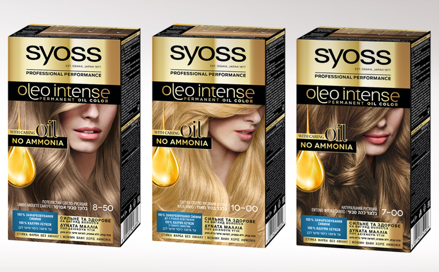 Η Syoss Oleo Intense έρχεται πιο ανανεωμένη από ποτέ με τρείς νέες ξανθές αποχρώσεις