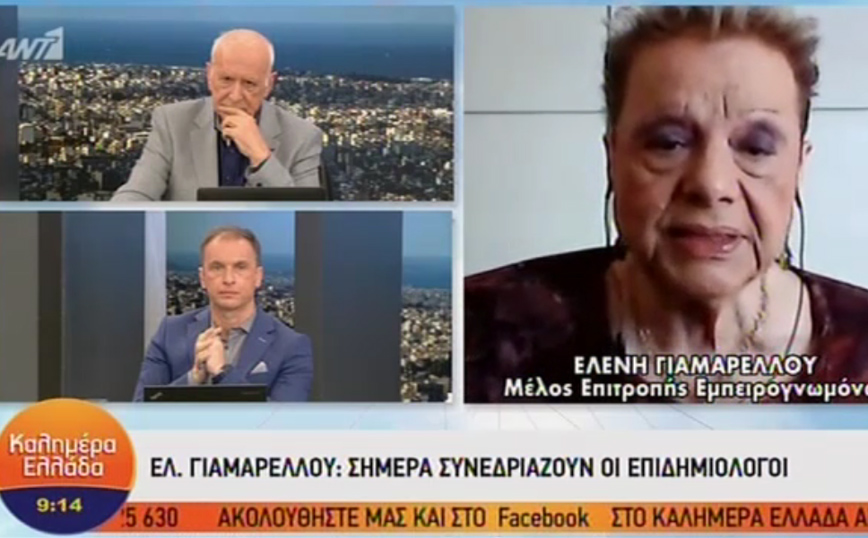 Γιαμαρέλλου: Σήμερα συνεδριάζουν οι επιδημιολόγοι, παράταση του lockdown αν δούμε αύξηση των κρουσμάτων