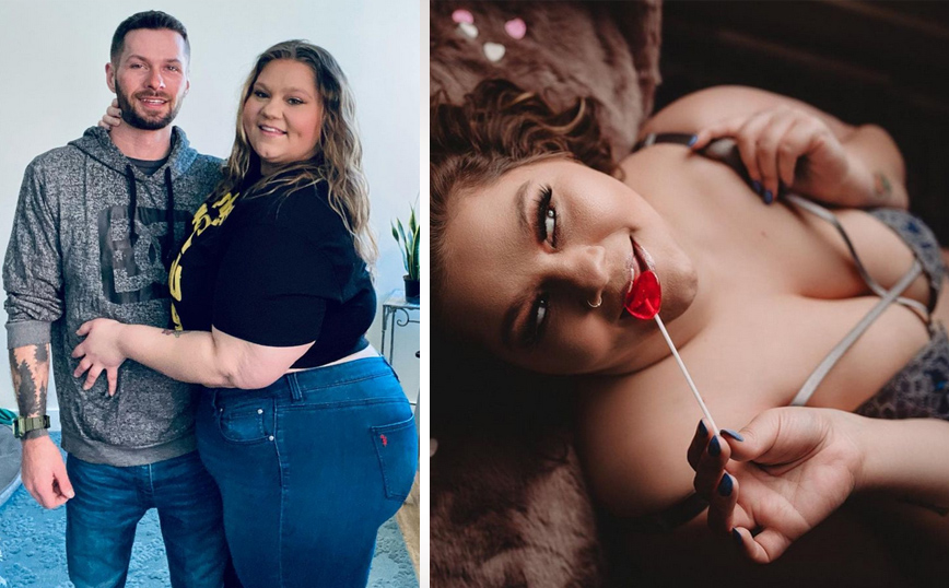 Η σχέση plus size μοντέλου με έναν πολύ αδύνατο άντρα προκάλεσε σχόλια… μίσους στο διαδίκτυο