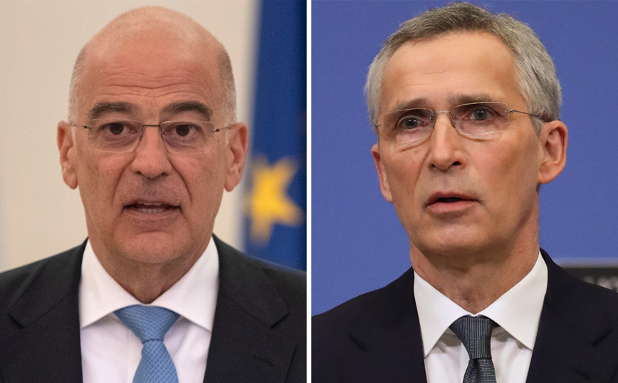 Τηλεφωνική επικοινωνία Δένδια – Στόλτενμπεργκ