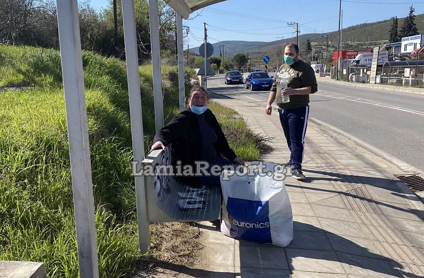 Λαμία: Αρνητές του κορονοϊού, μητέρα και γιος την κοπάνησαν από το νοσοκομείο &#8211; Δείτε βίντεο