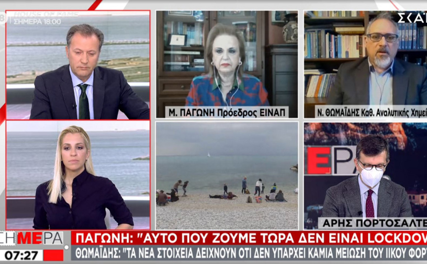 Θωμαΐδης: Καμία σημαντική μείωση του ιικού φορτίου