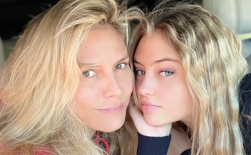 Οι selfies της 47χρονης Χάιντι Κλουμ με την πανέμορφη 16χρονη κόρη της