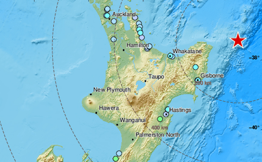 Ισχυρός σεισμός στη Nέα Ζηλανδία &#8211; Φόβοι για τσουνάμι