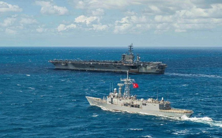 Ασκήσεις με το τουρκικό ναυτικό στη Σούδα για το USS Eisenhower