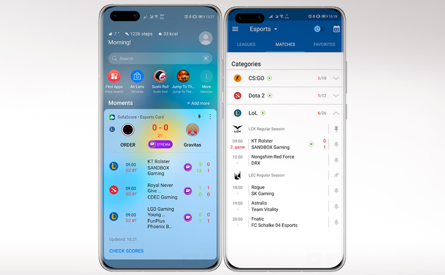 Το Esports τώρα διαθέσιμο σε smartphones μέσω του Huawei Assistant